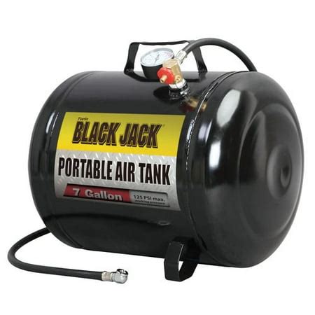 black jack 7 gallon portable air tank/